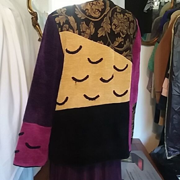 🎉HP🎉Vintage!!!& unique. INDIGO MOON Jacket - Picture 3 of 7